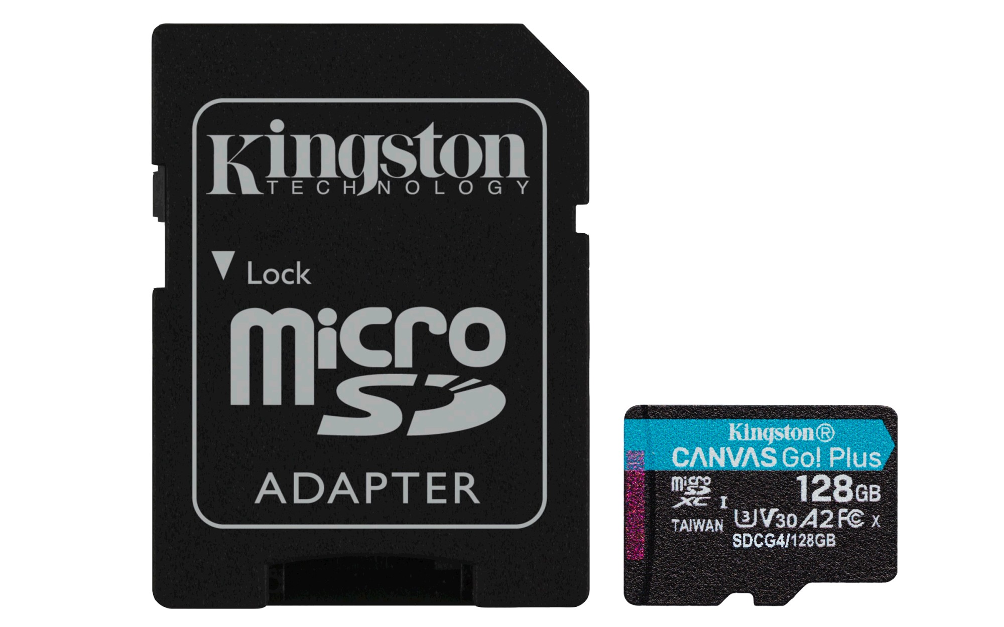 Kingston Flash Canvas Go! Plus 128 GB (gen4)