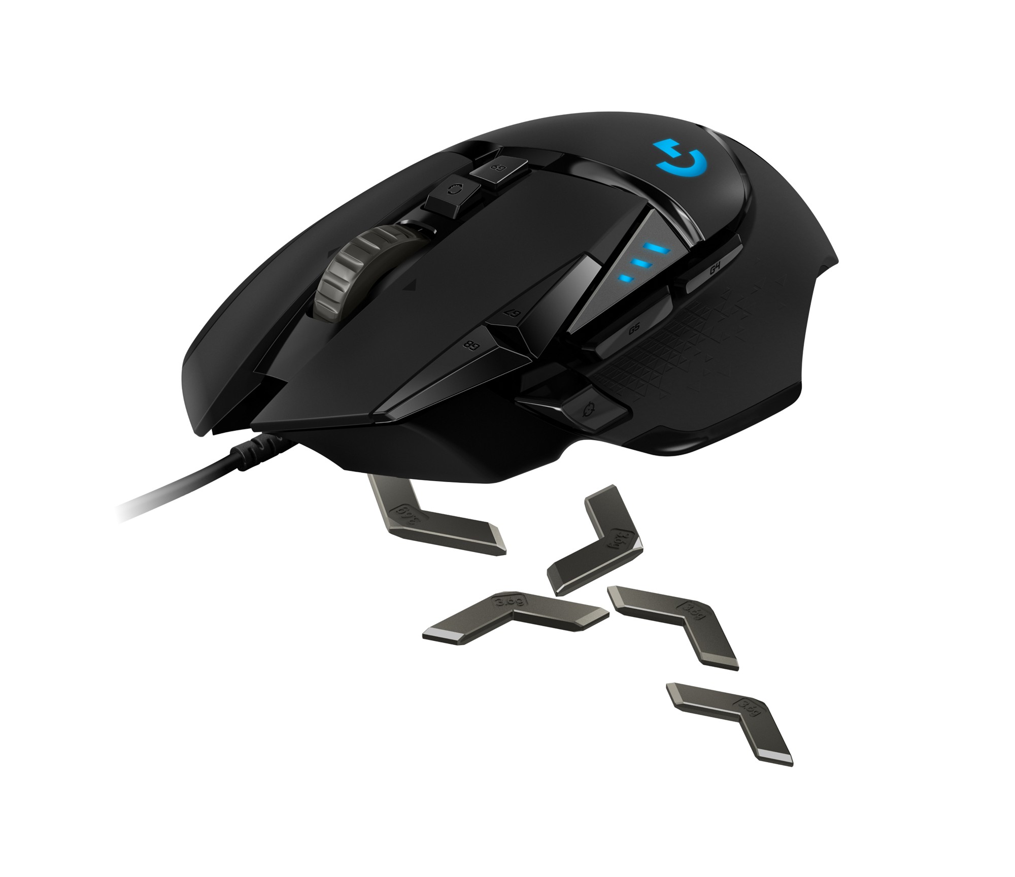 Logitech G502 Gaming Mouse (Hero) USB black