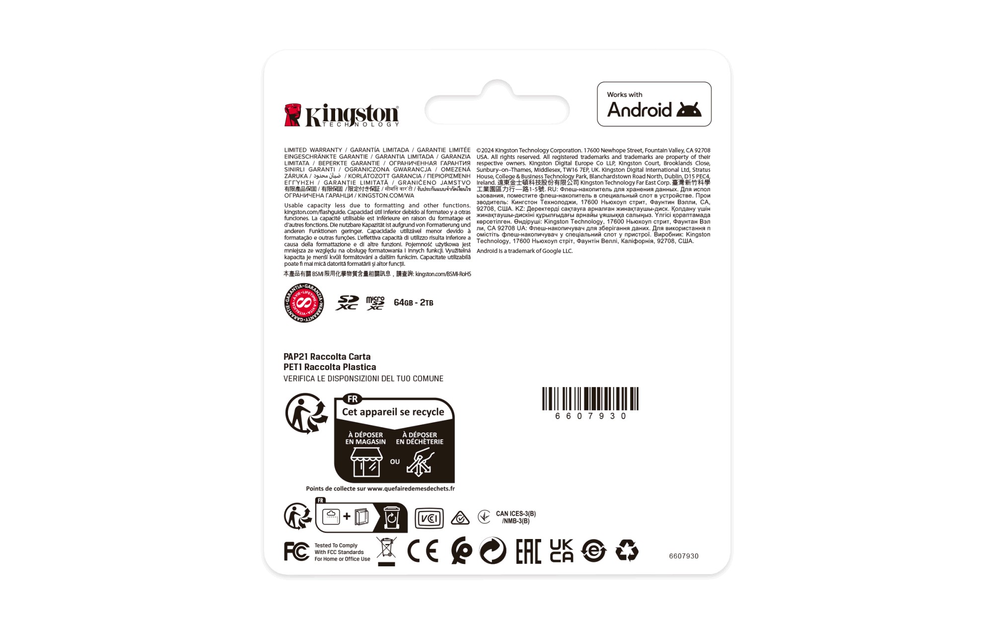 Kingston Canvas Select Plus 512GB (gen3)
