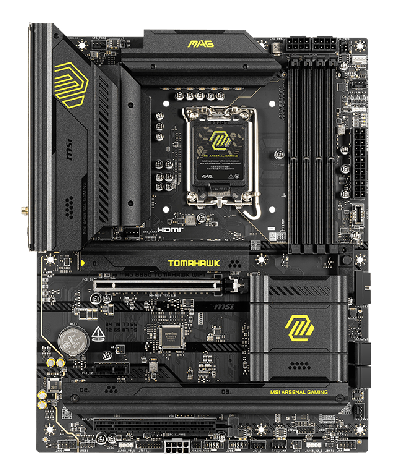 MSI MAG B860 TOMAHAWK WIFI Moederbord