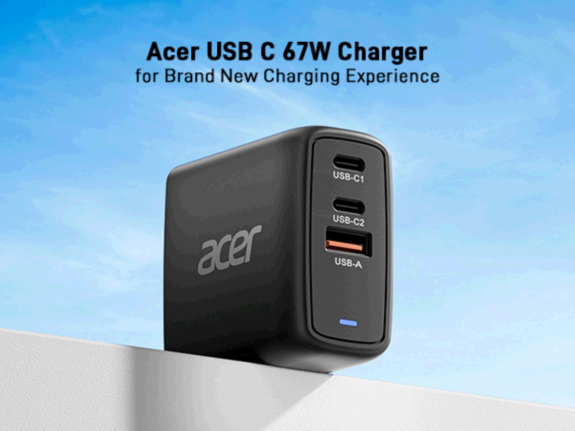 Acer 67W GaN USB-C Oplader