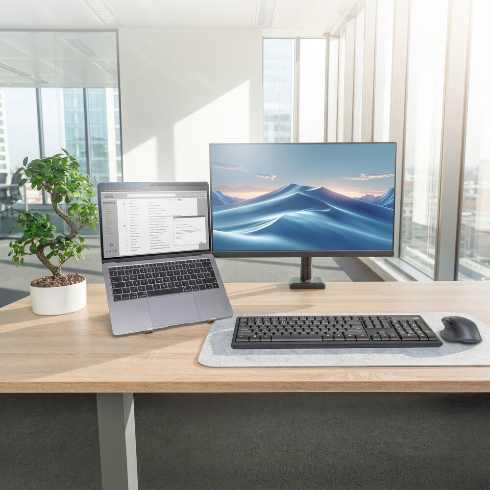 ACT AC8121 Laptopstandaard Essentials - Inklapbaar - In hoogte verstelbaar in 7 standen