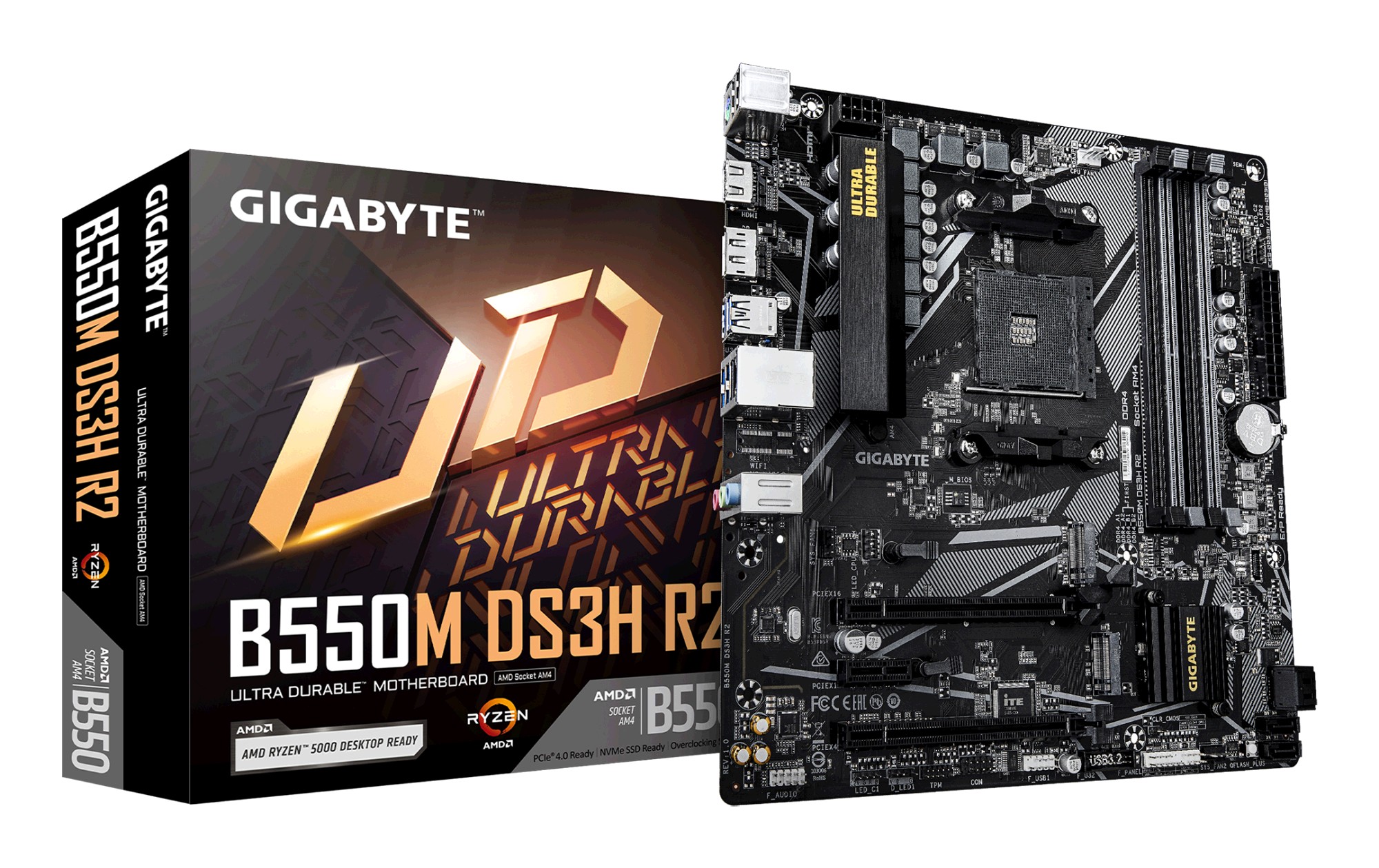 Gigabyte MB B550M DS3H R2
