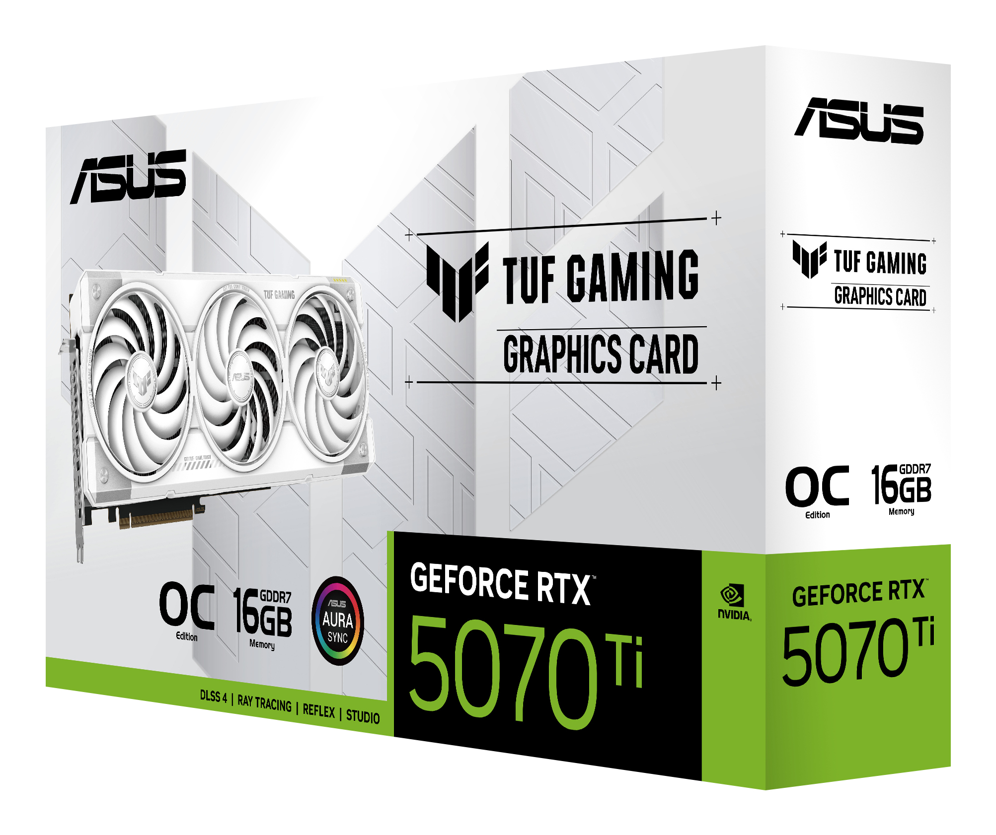 ASUS TUF Gaming GeForce RTX 5070 Ti 16GB GDDR7 White OC Edition
