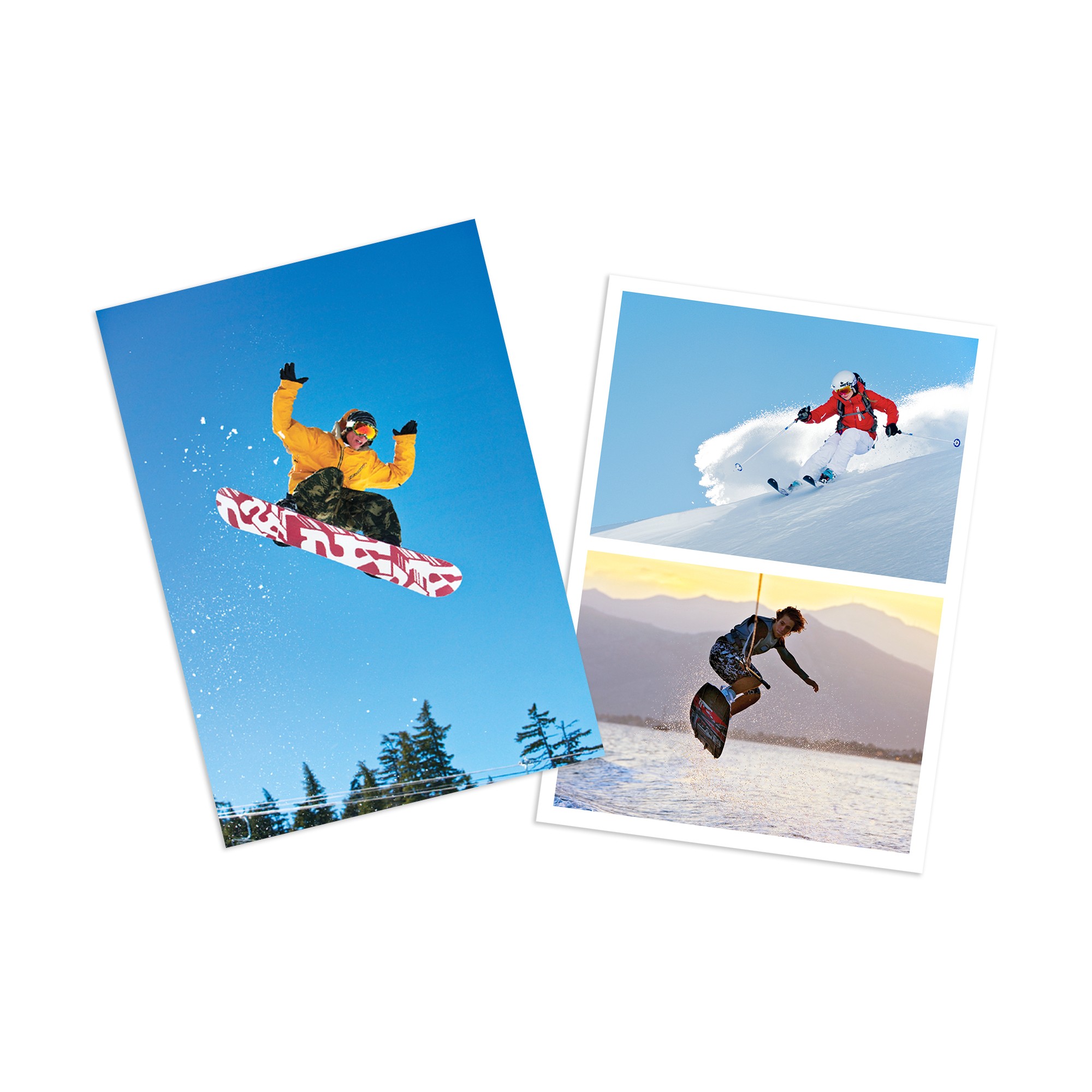 HP Everyday halfglanzend A4 fotopapier 200 gr, (25 vel)