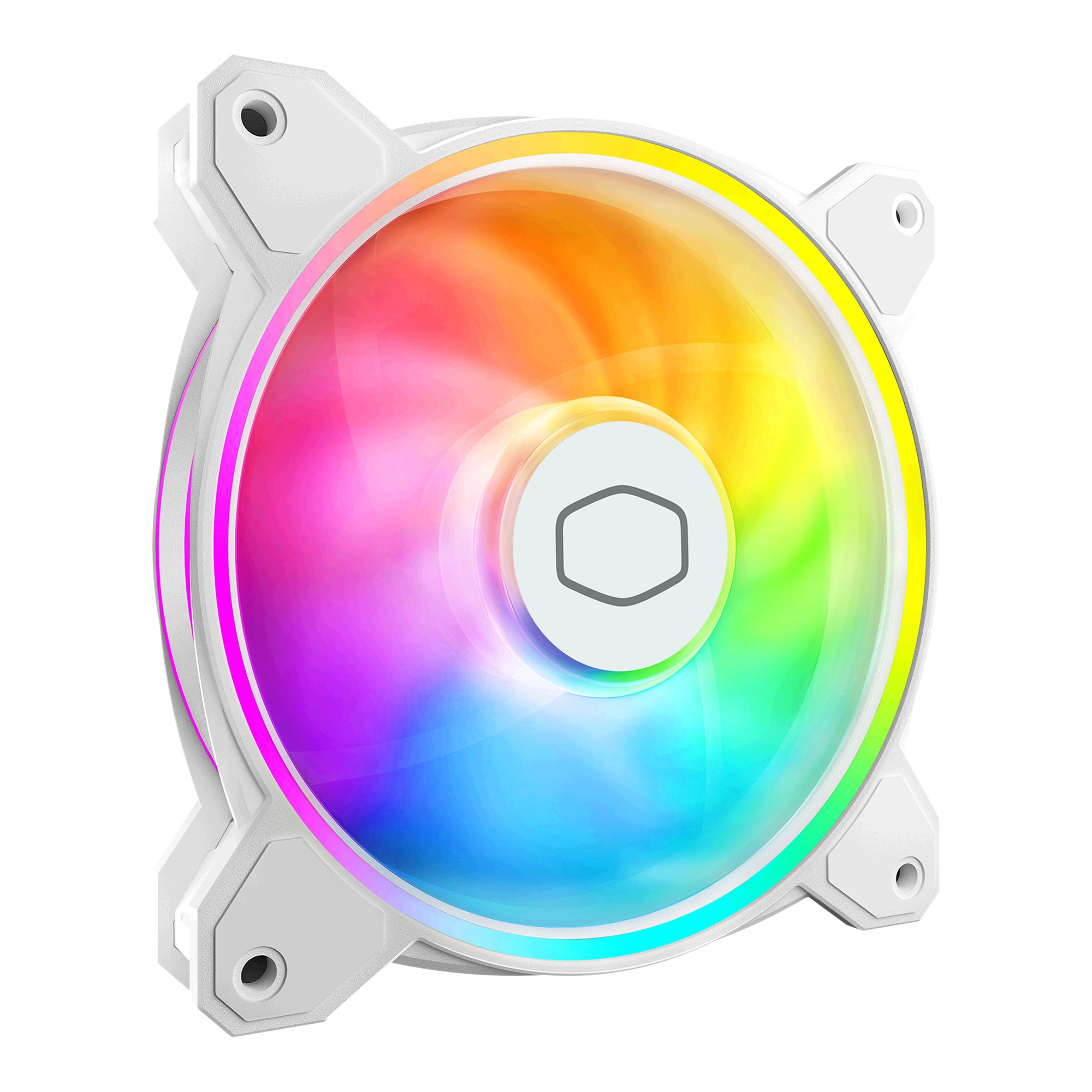 Cooler Master MasterFan MF120 Halo2, 120mm, Wit