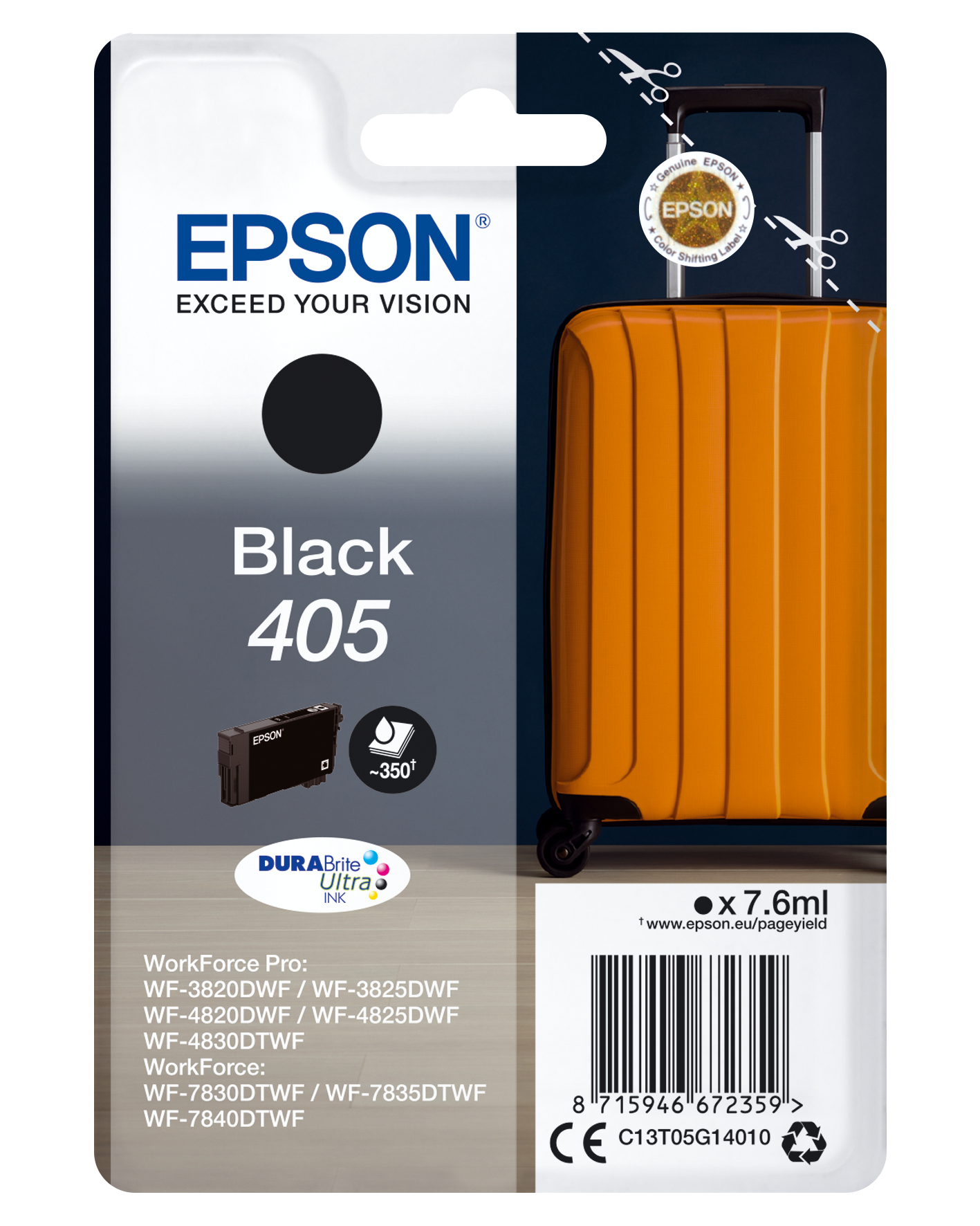 Epson 405 Koffer Zwart