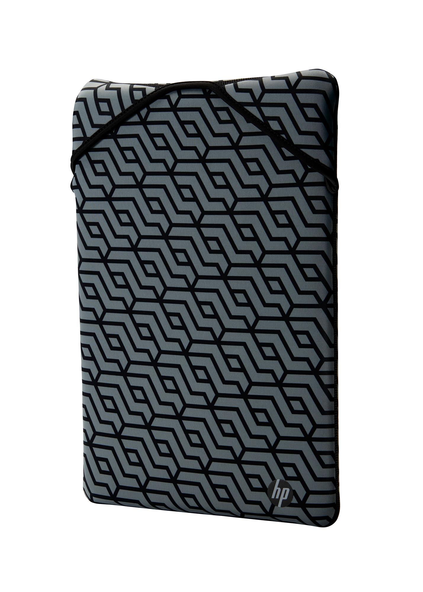 HP Sleeve 15.6" Reversible Zwart/Geo