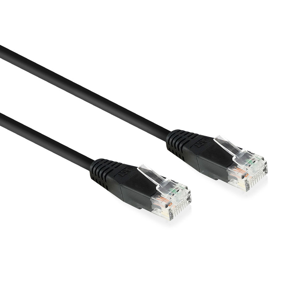 ACT AC4005 - U/UTP CAT6 kabel -  5m - Zwart