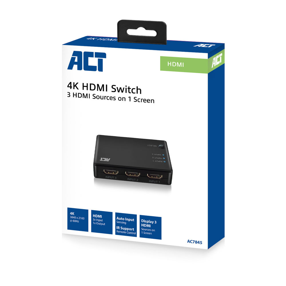 ACT HDMI Switch 1.4 | AC7845