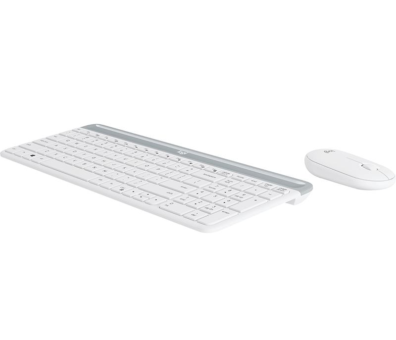 Logitech Wireless Desktop MK470 - Toetsenbord en Muis - Wit