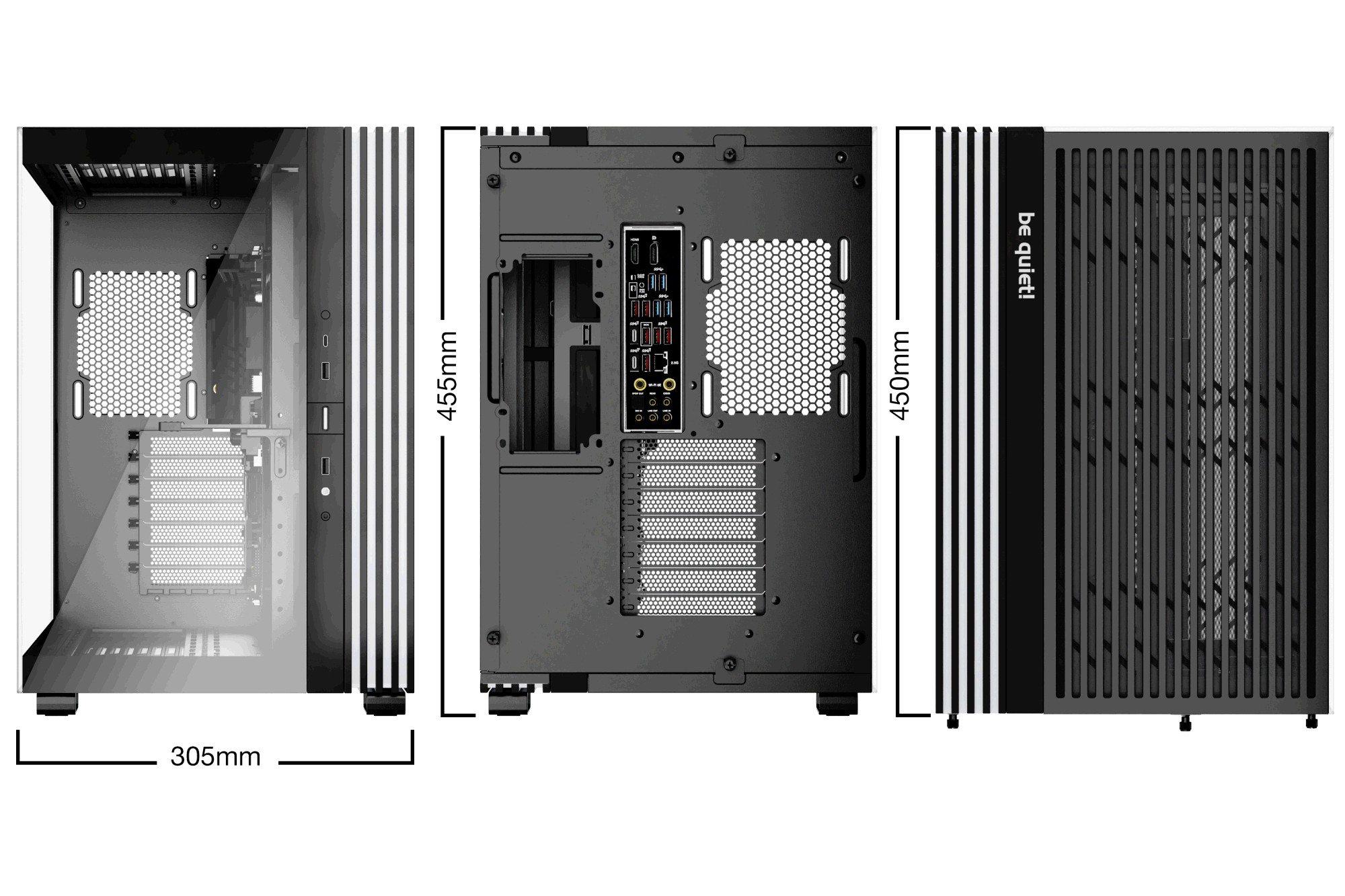 Be Quiet! Kast Light Base 600 DX
