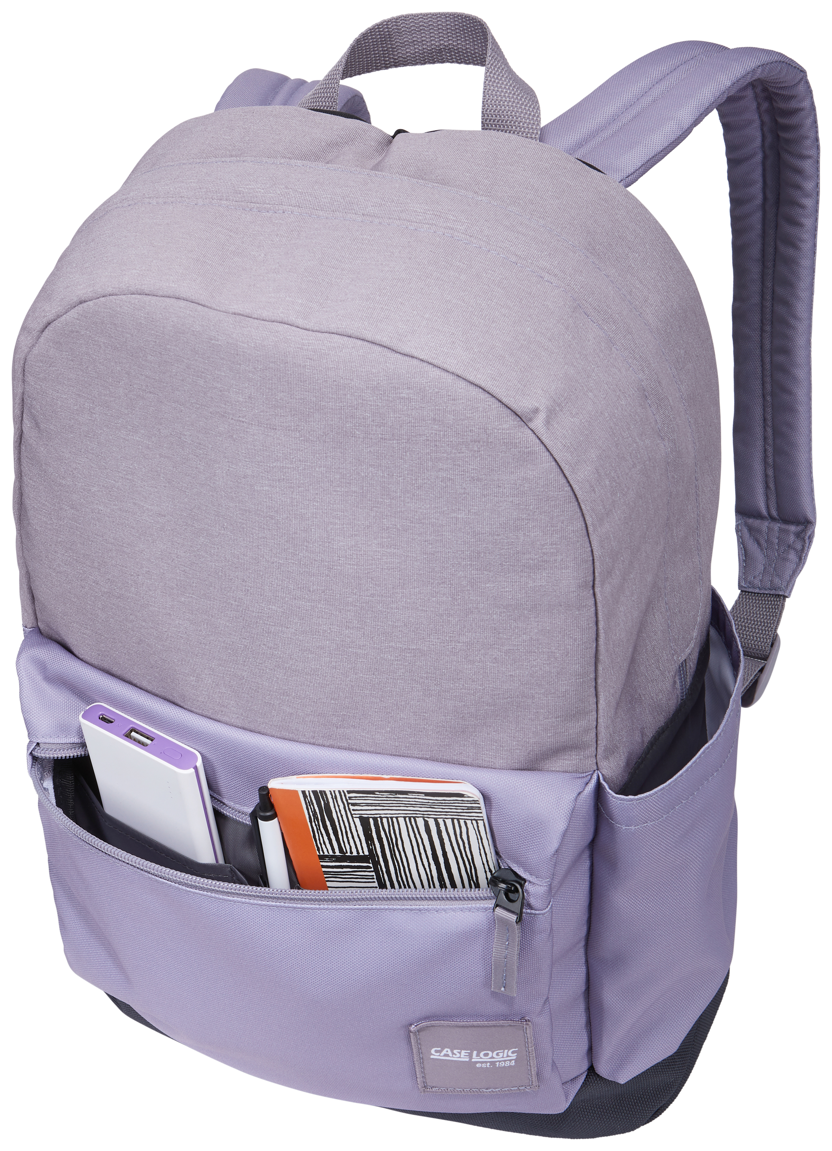 Case Logic Campus Founder Backpack 26L - Minimal gray / Heather