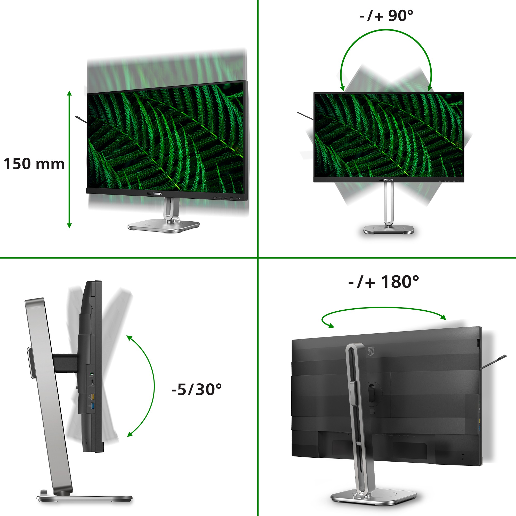 PHILIPS 27B2G5601 Docking Monitor