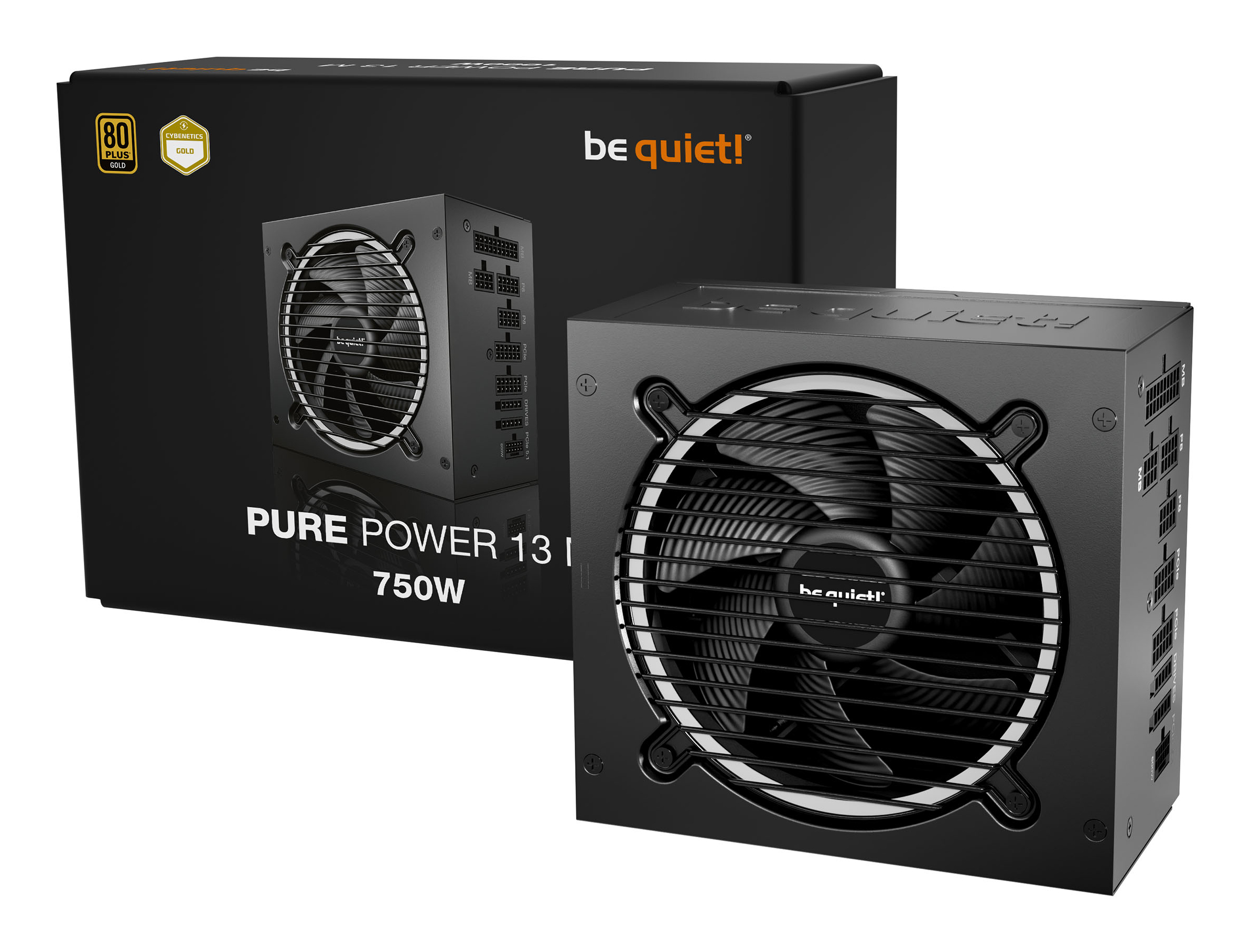 be quiet! Pure Power 13 M | 750W - (Cybenetics ETA Platinum) - Volledig modulair
