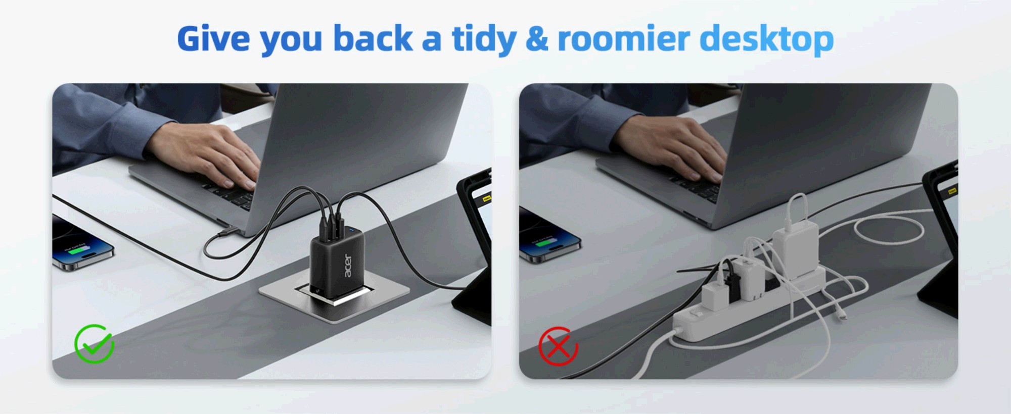 Acer 67W GaN USB-C Oplader