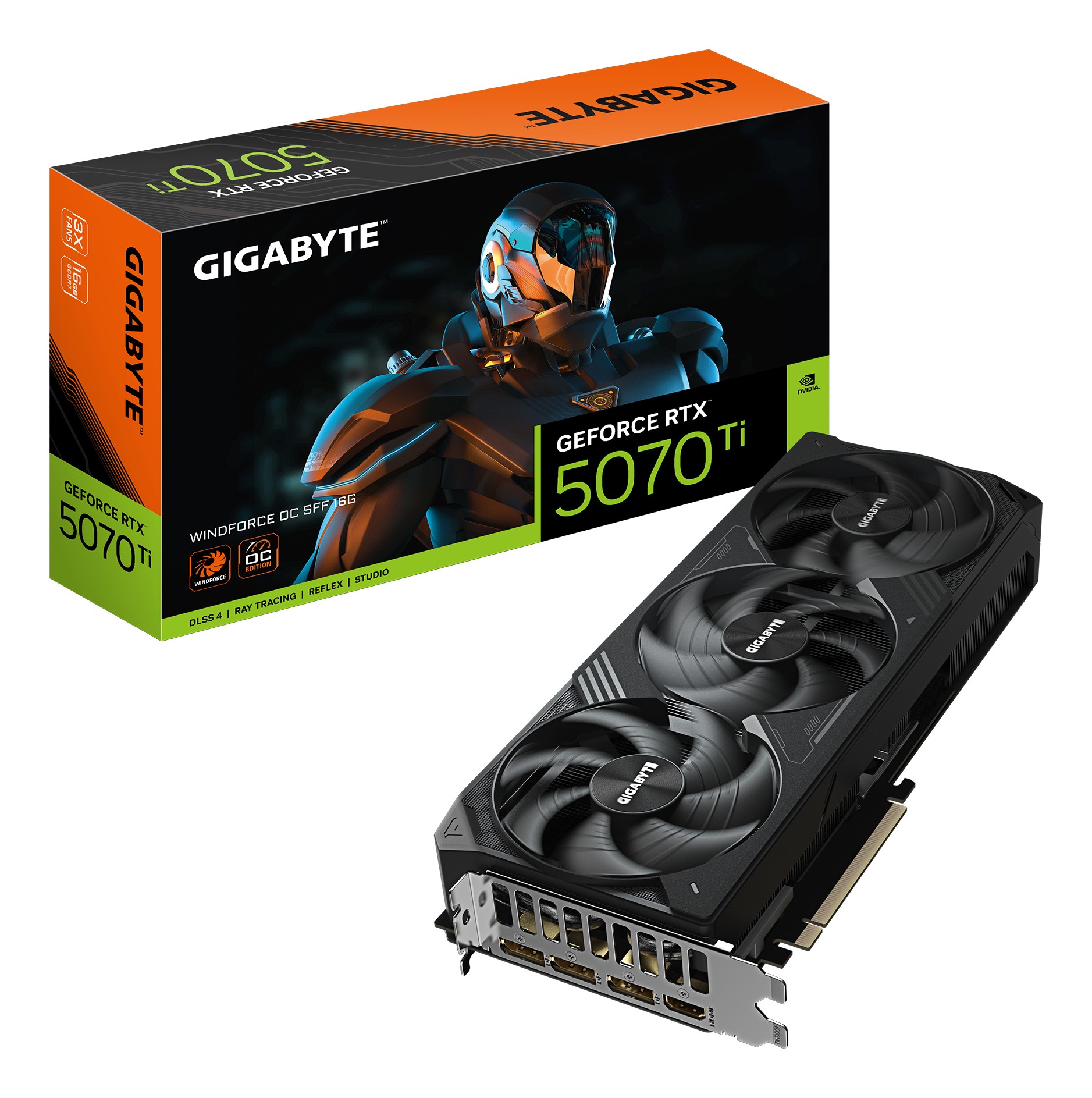 Gigabyte RTX 5070 Ti WINDFORCE OC