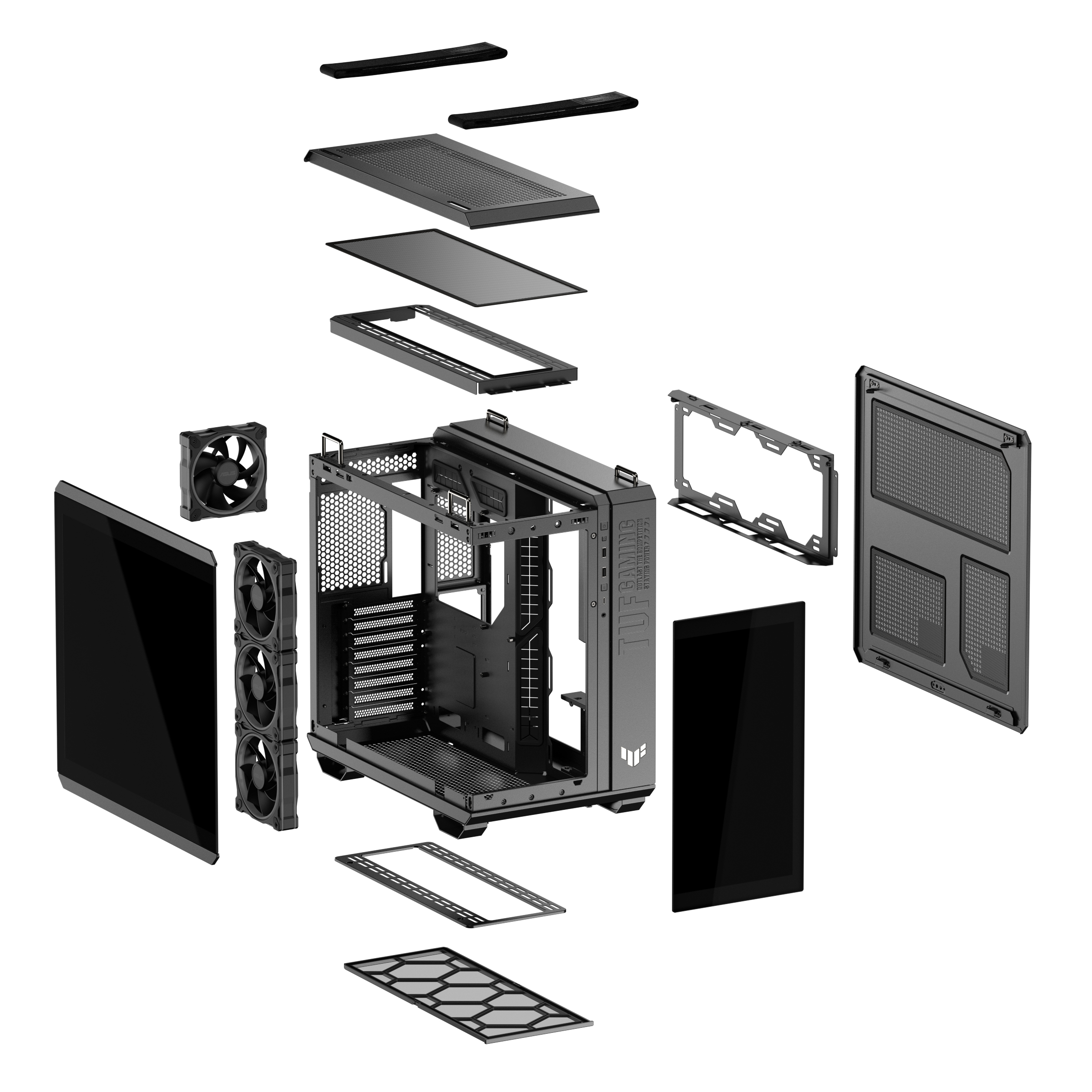 ASUS TUF Gaming GT502 Horizon Zwart