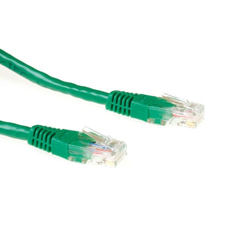 UTP patchkabel CAT6A, Groen, 5 meter