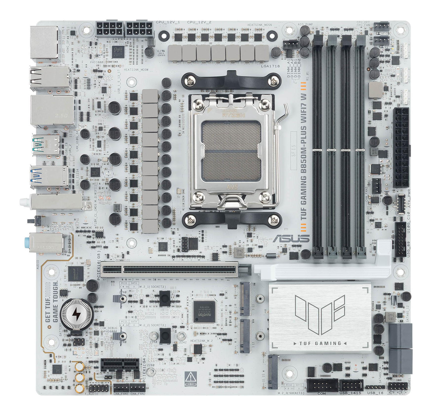 ASUS TUF Gaming B850M-PLUS WIFI7 W
