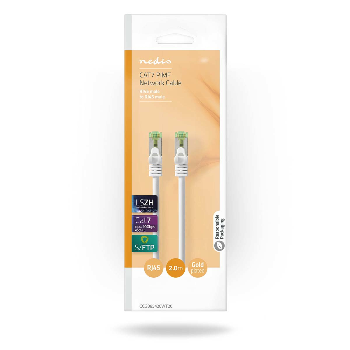 Nedis CAT7 FTP | CCGB85420WT20
