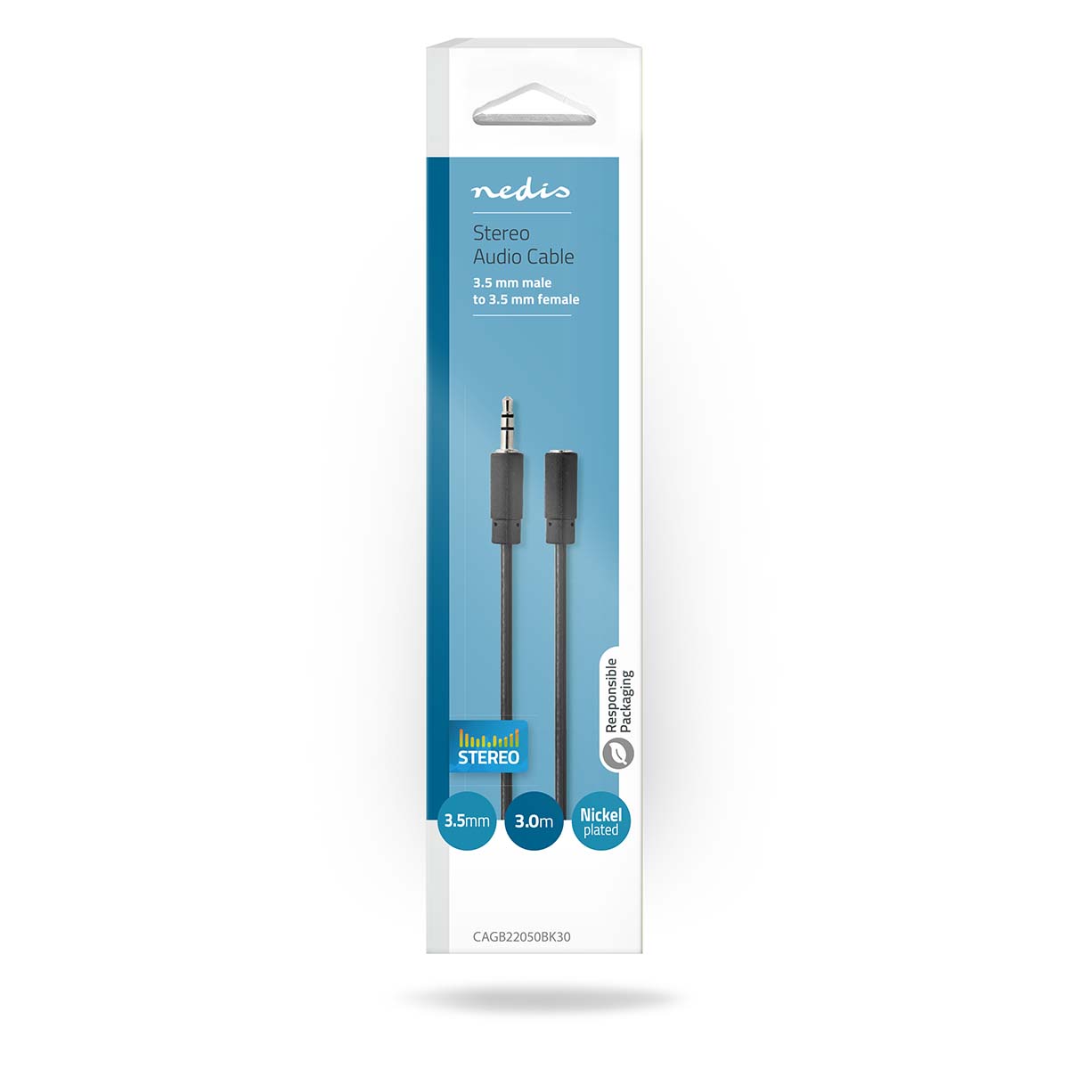 Nedis Audio Verleng | CAGB22050BK30