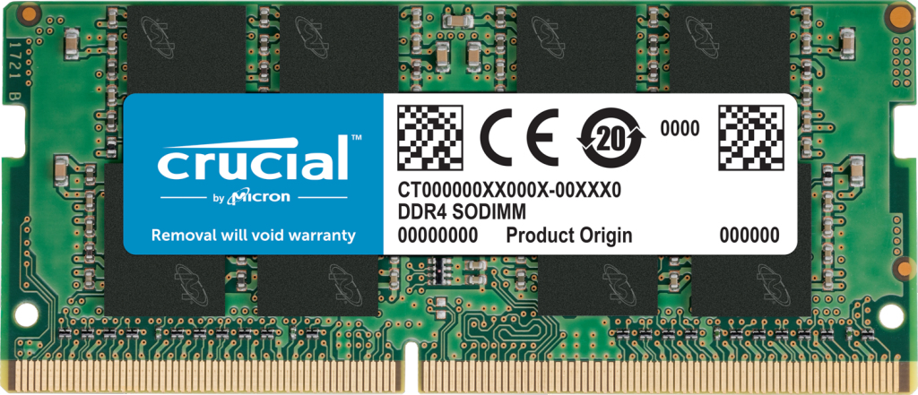 Crucial CT8G4SFRA32A - 8GB - DDR4 - 3200Mhz - SO-DIMM