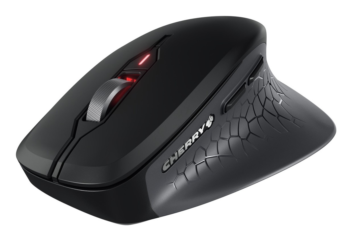 CHERRY STREAM MOUSE COMFORT 8550 - Zwart