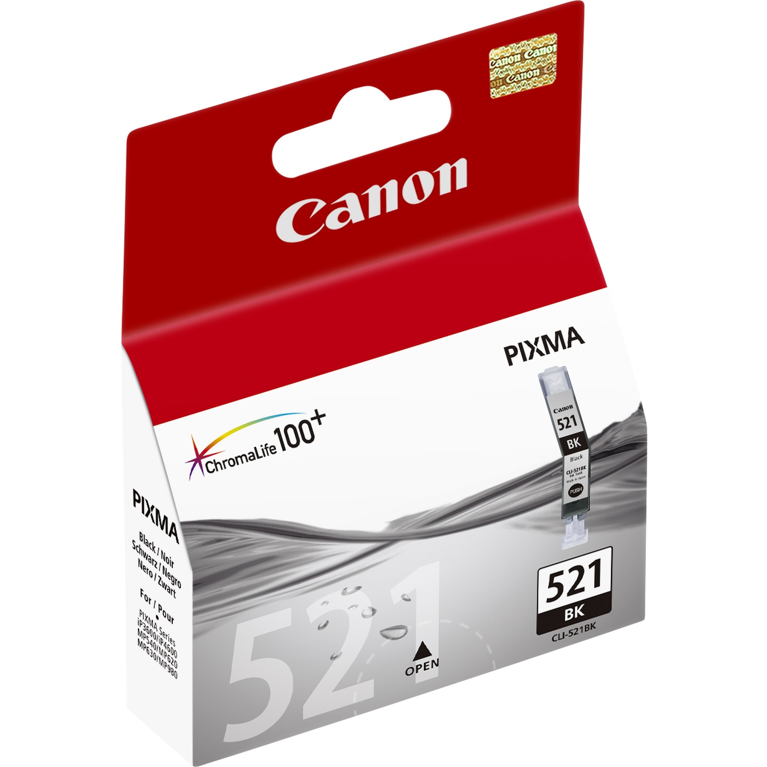 Canon CLI-521 Zwart