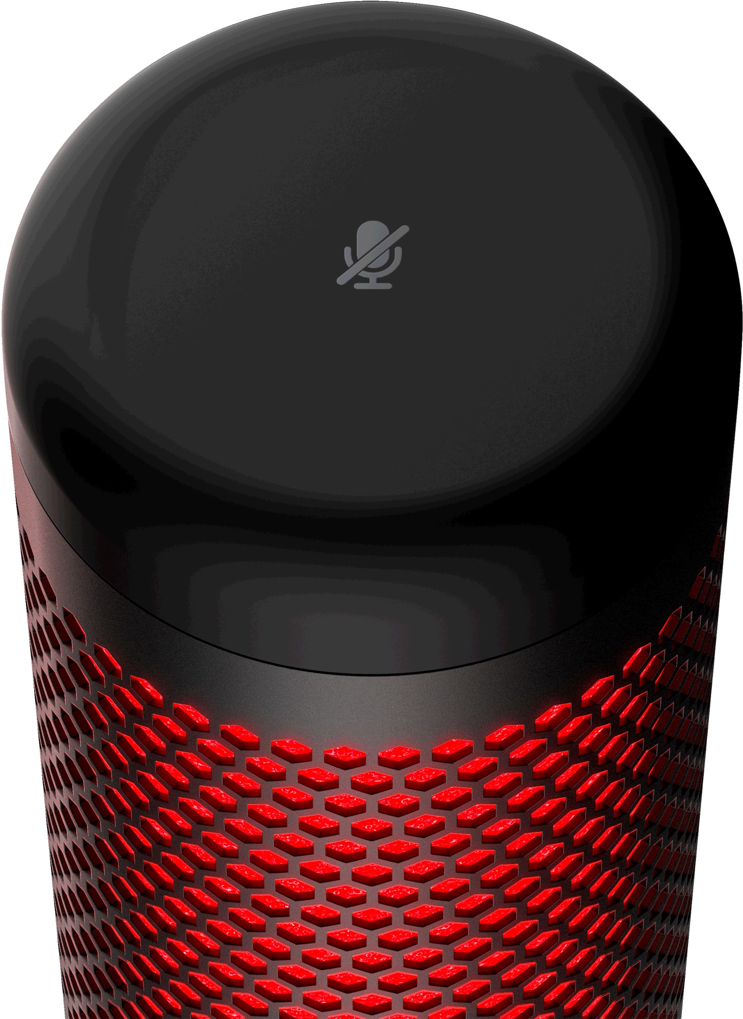 HyperX Microfoon QuadCast, USB, Zwart/Rood