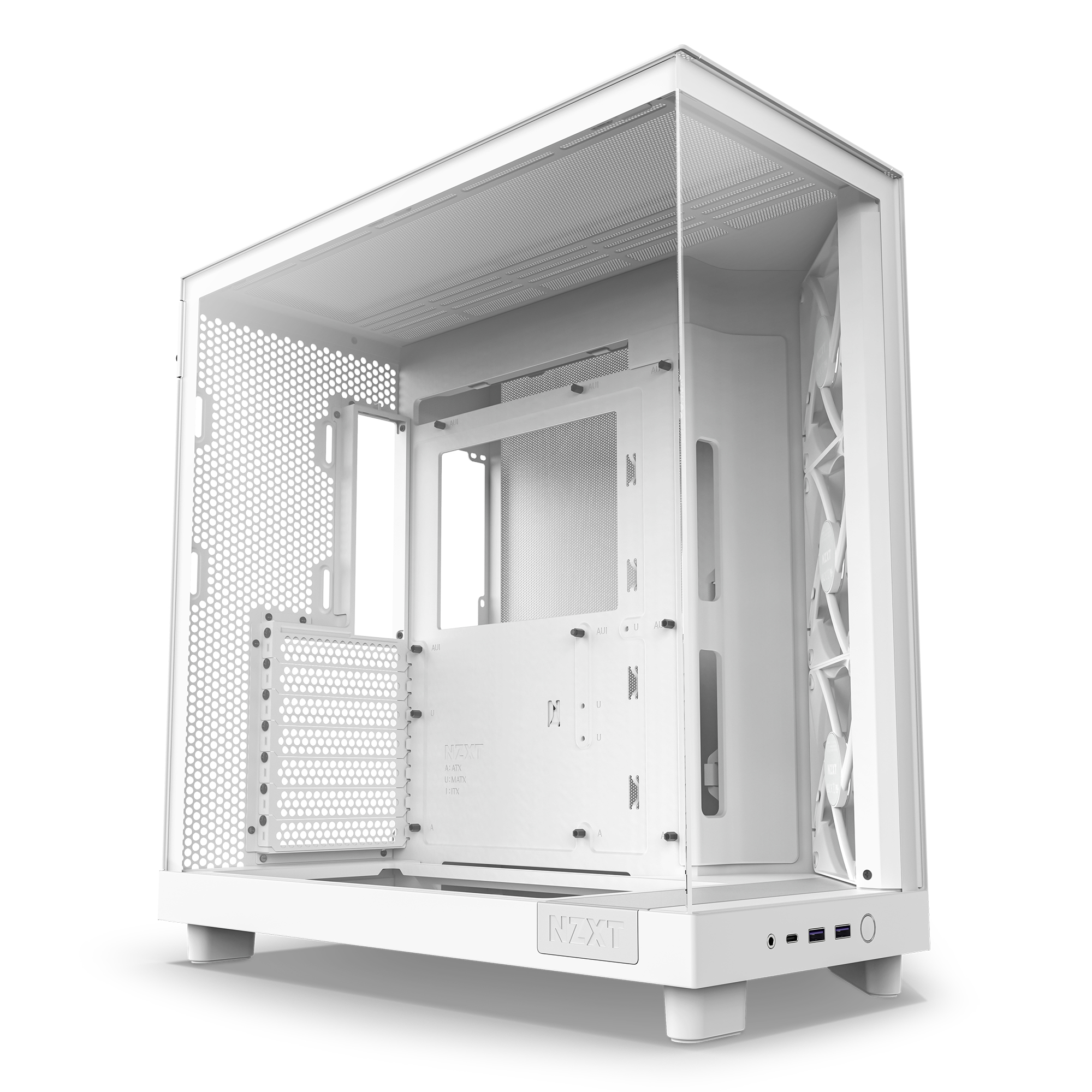 NZXT H6 Flow - RGB - White