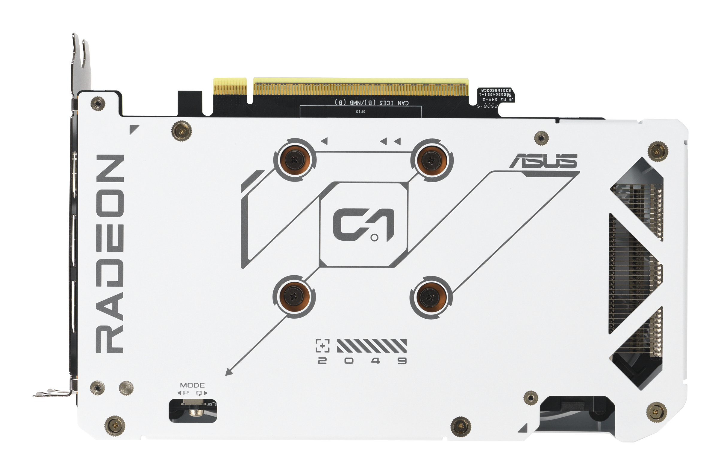 ASUS DUAL Radeon RX 9060 XT 16GB GDDR6 White Edition