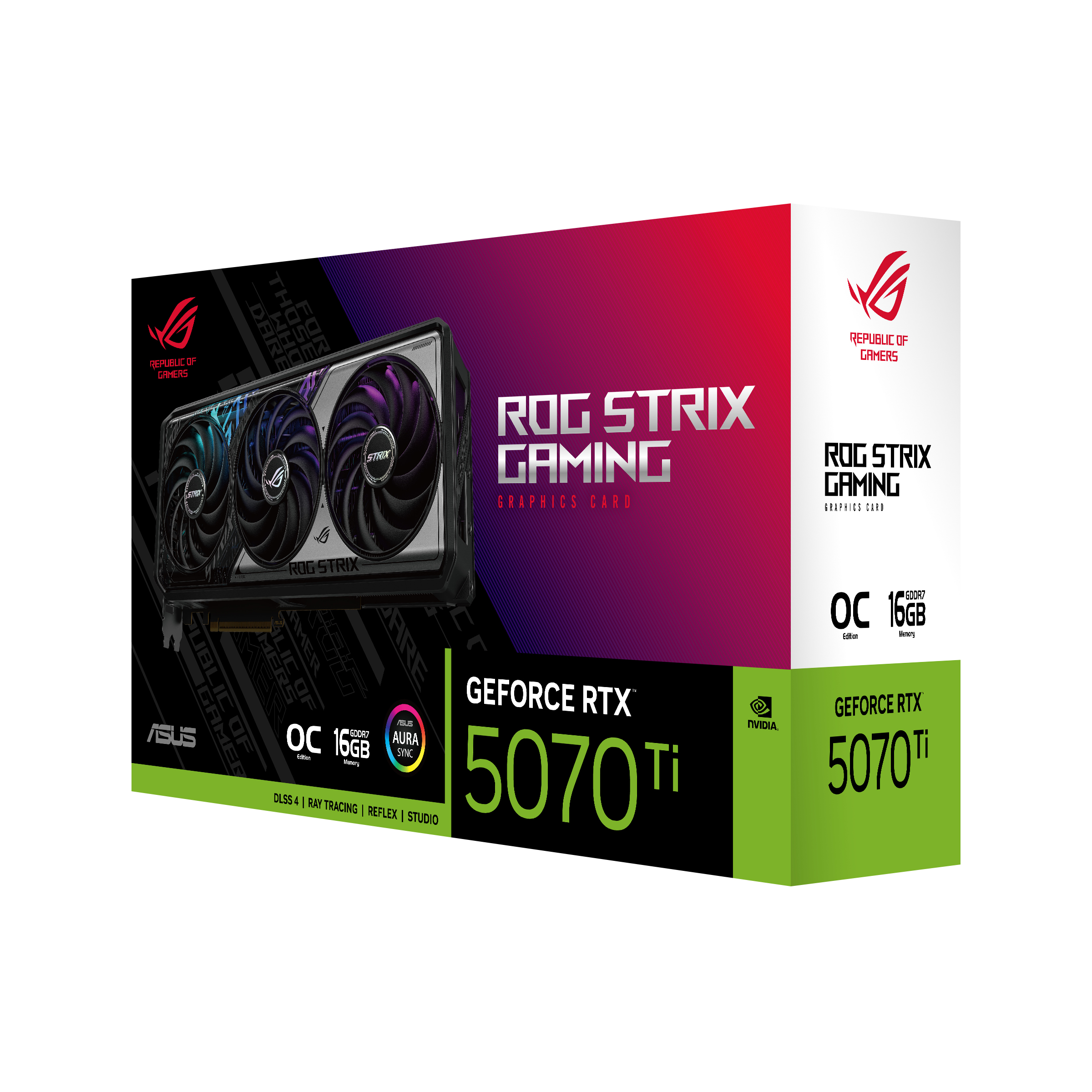 ASUS ROG Strix GeForce RTX 5070 Ti 16GB GDDR7 OC Edition