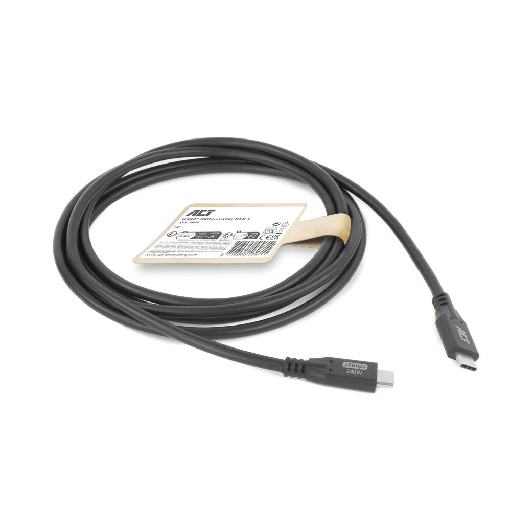 ACT USB Kabel 4 20Gbps | 0,5m AC7420