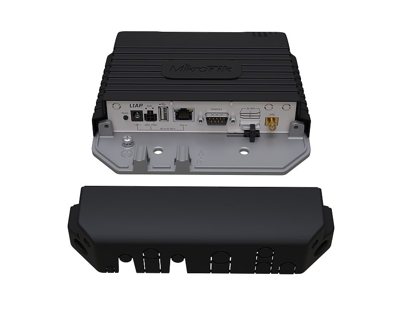Mikrotik LtAP WLAN toegangspunt 300Mbit, POE, Zwart