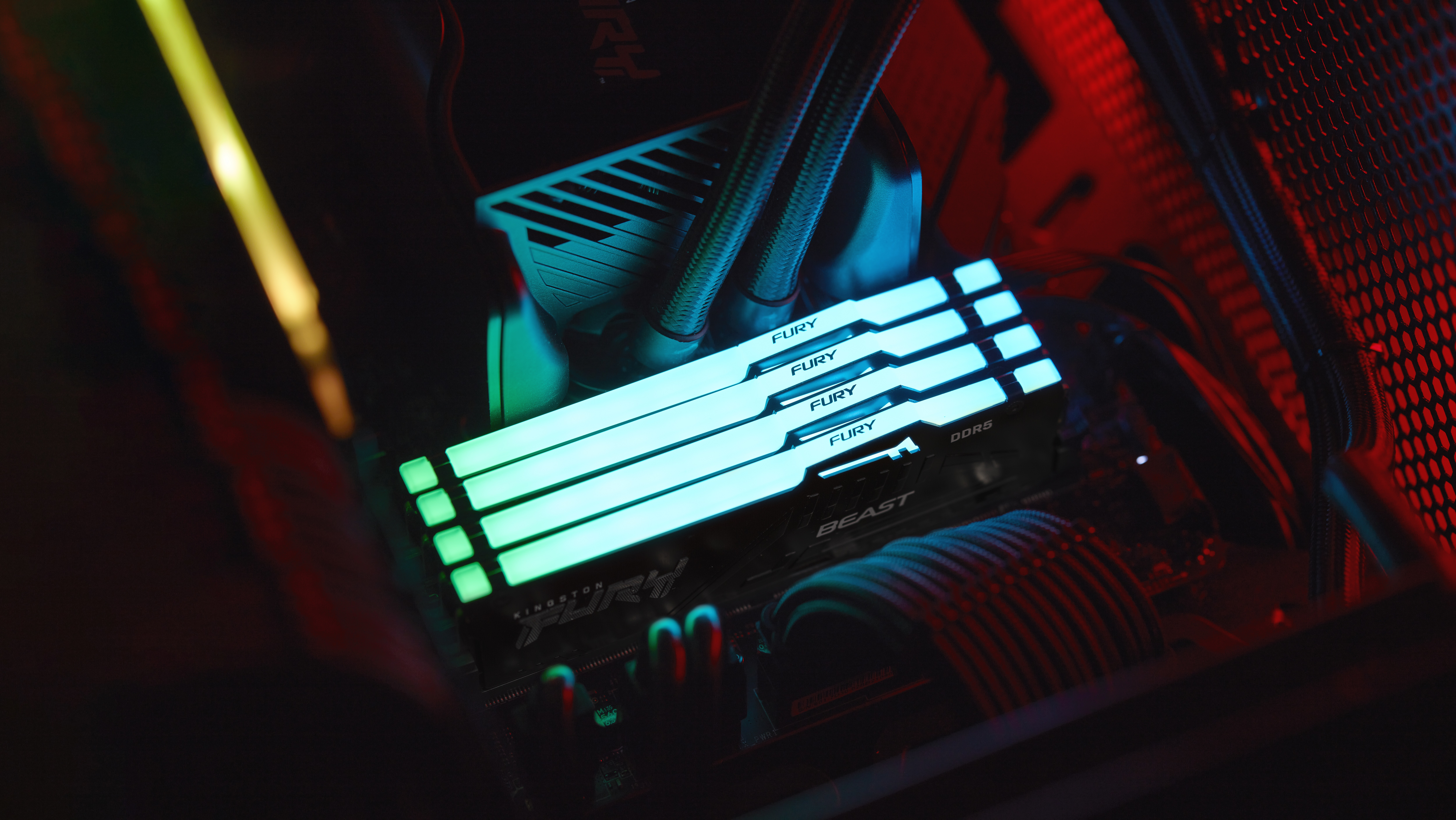 Kingston Fury Beast RGB KF552C40BBAK2-64 - 64GB Kit - DDR5 - 5200MHz