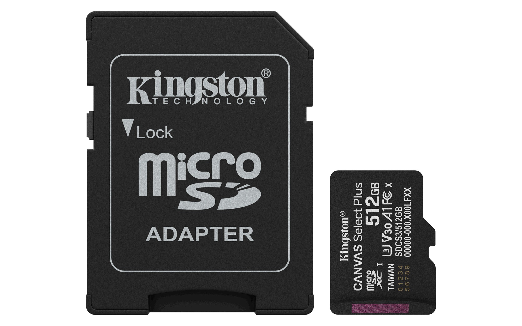 Kingston Canvas Select Plus 512GB (gen3)