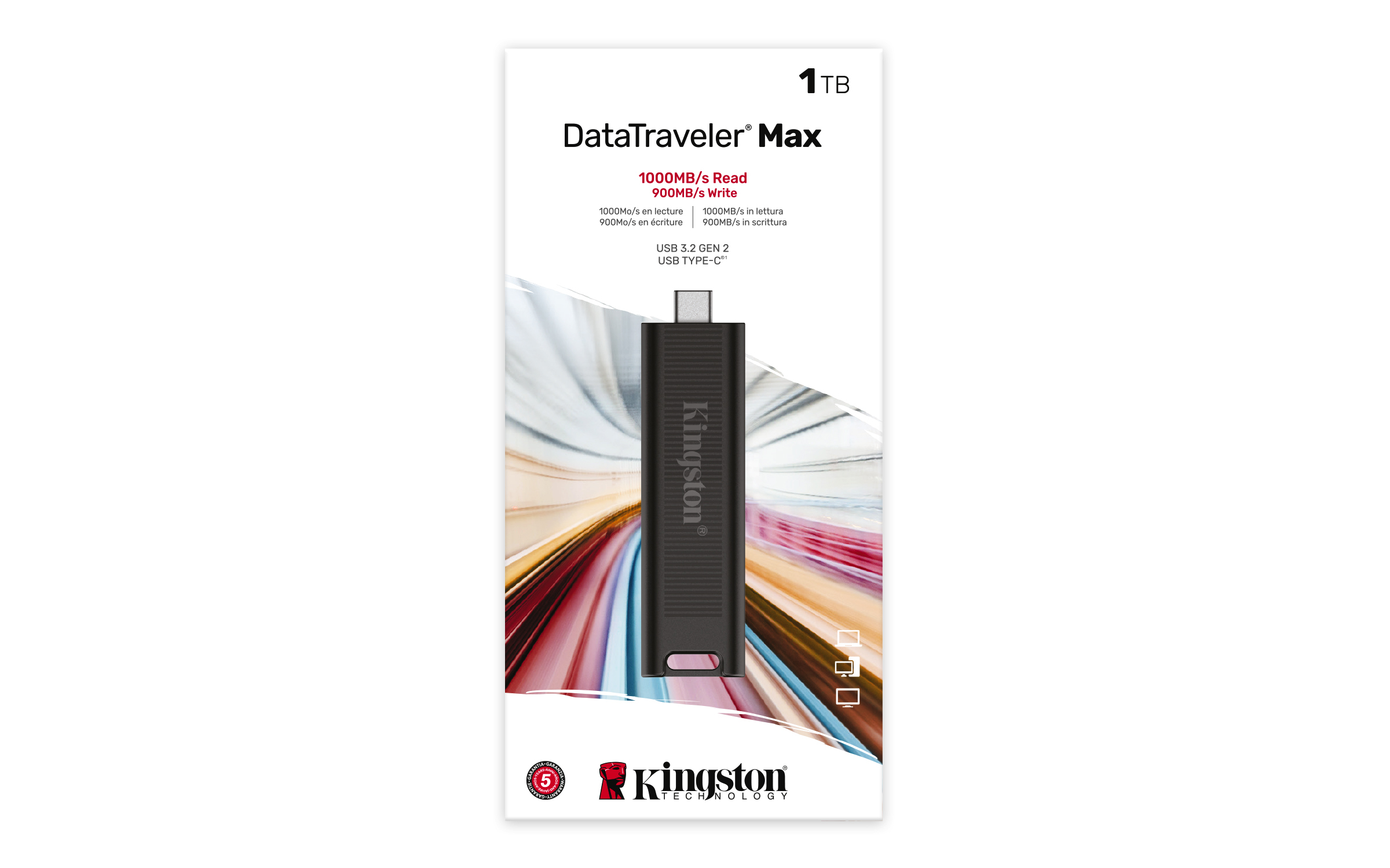 Kingston DataTraveler Max Type-C - 1TB