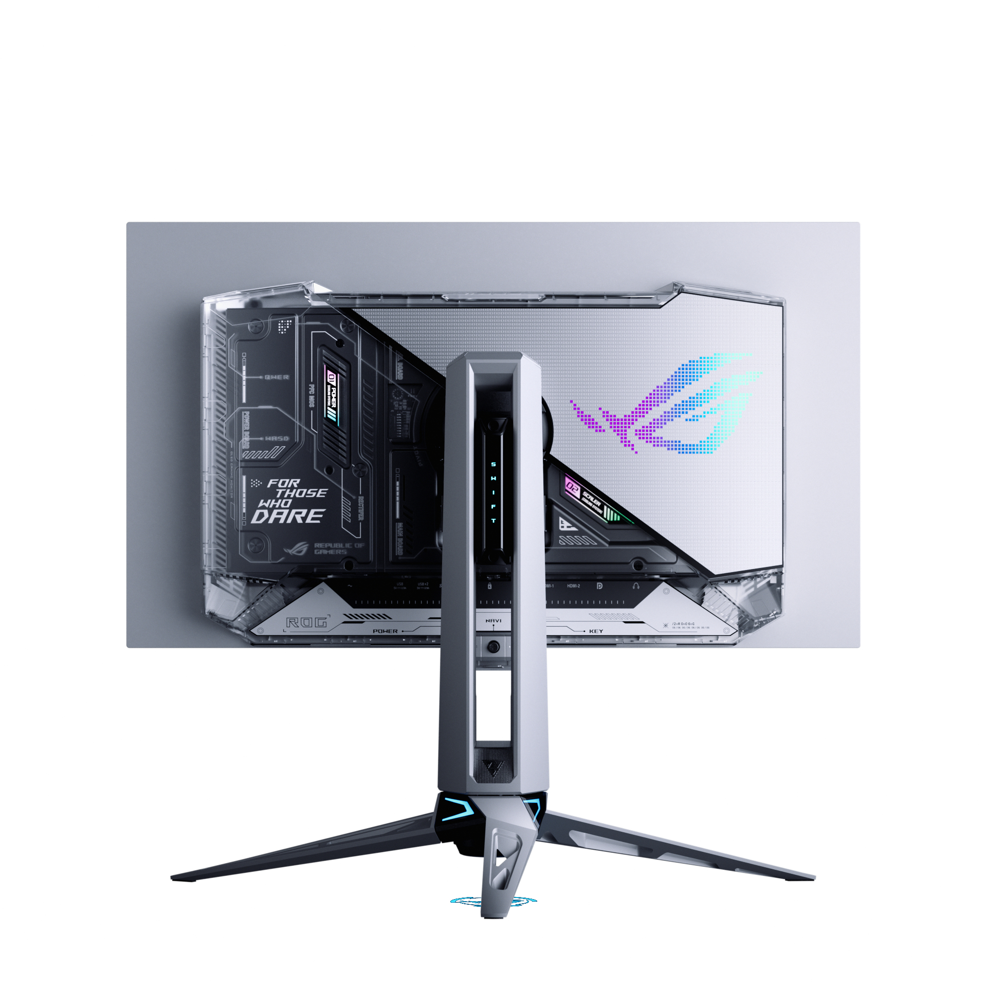 ASUS ROG Swift OLED PG27AQWP-W - 25.6\ QHD - 540Hz (dual-mode) - Tandem OLED - 0.02ms - Hoogte verstelbaar