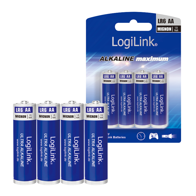 LogiLink Ultra Power batterijen AA