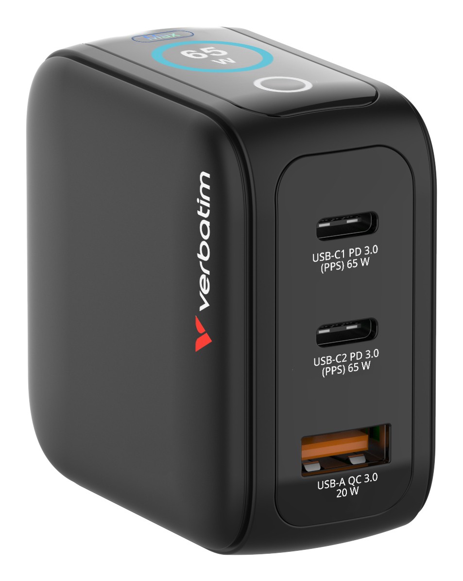 Verbatim USB Lader 65W