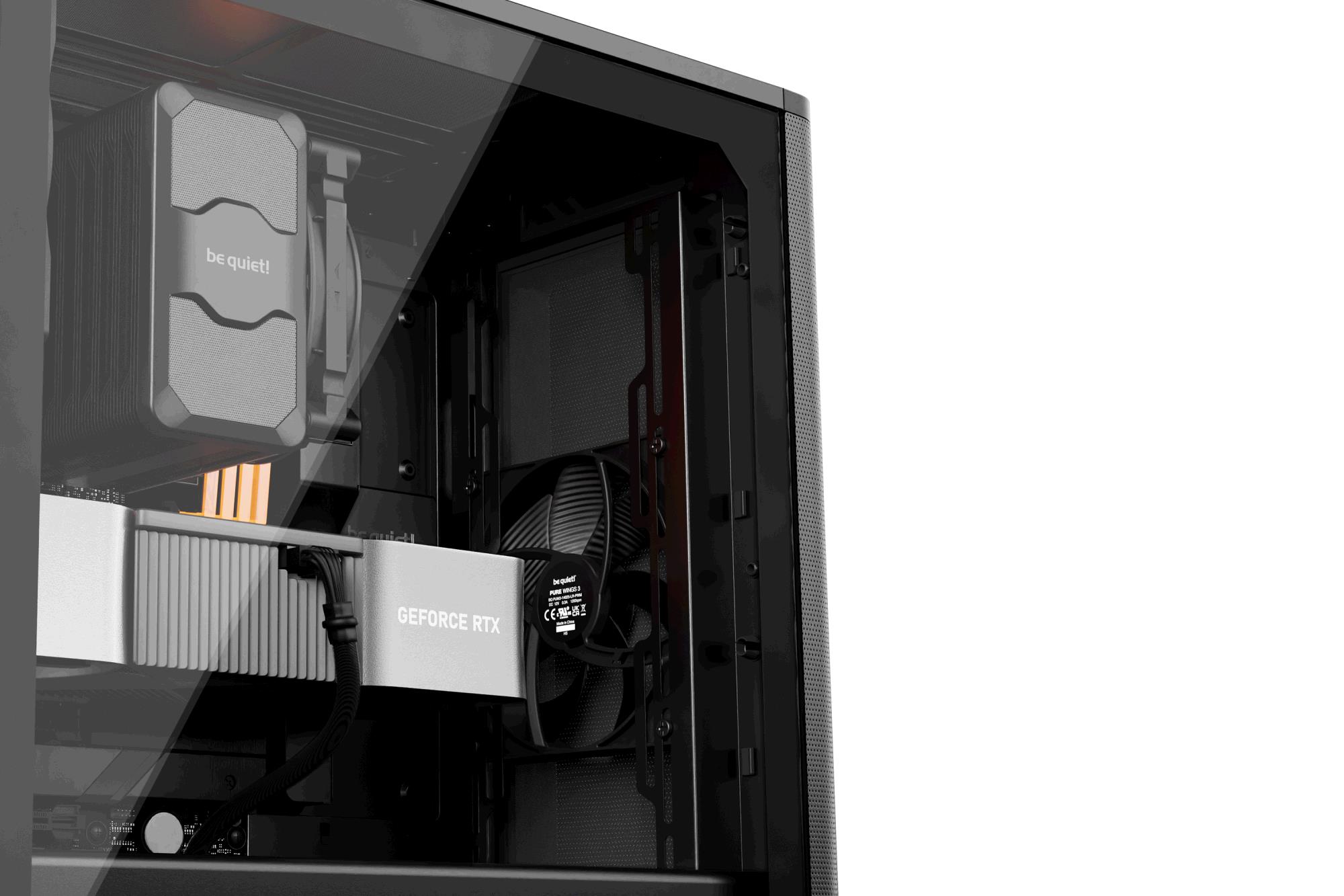 Be Quiet! Pure Base 501 Airflow Window Black