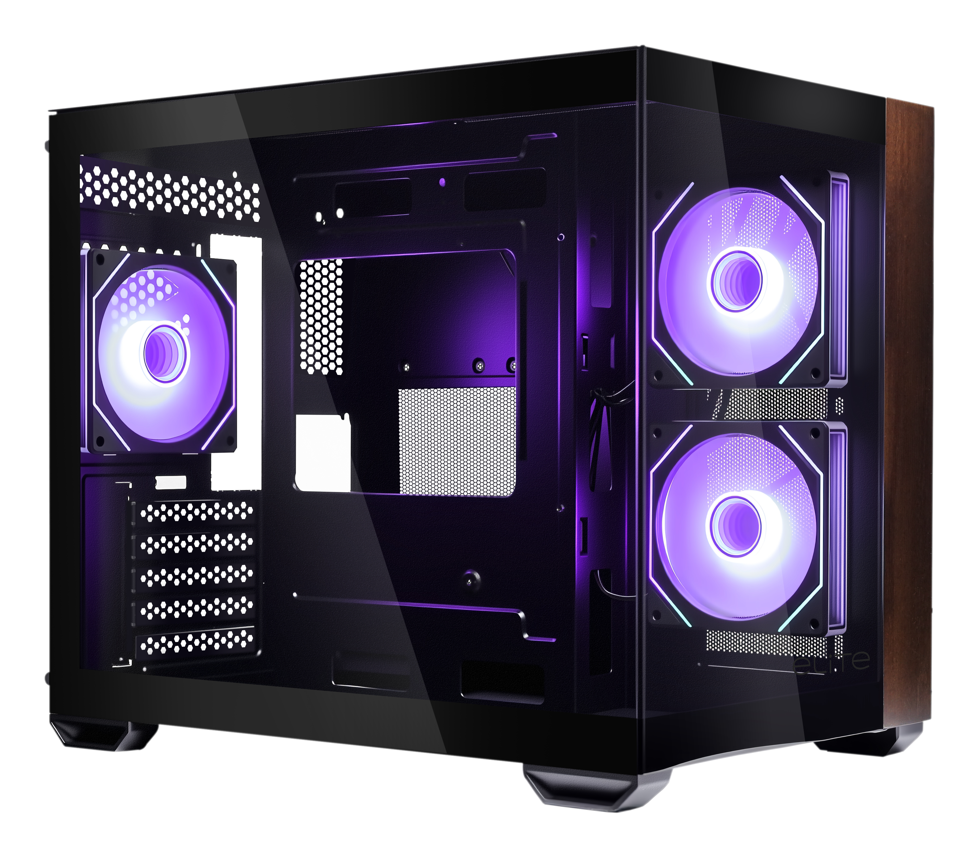 Cooler Master Elite 481 Wood Black