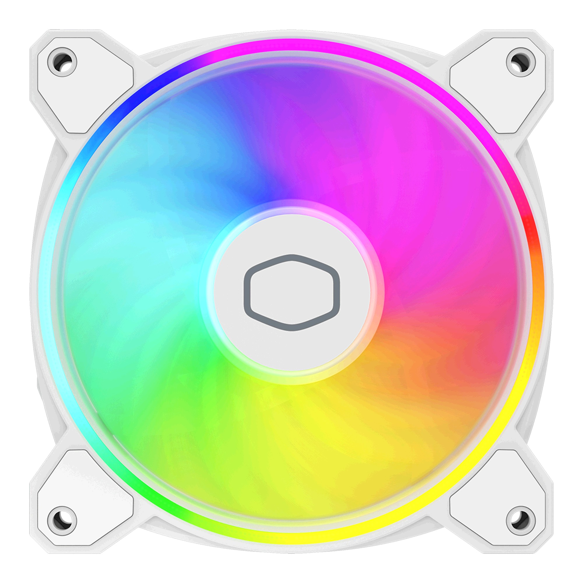 Cooler Master MasterFan MF120 Halo2, 120mm, Wit