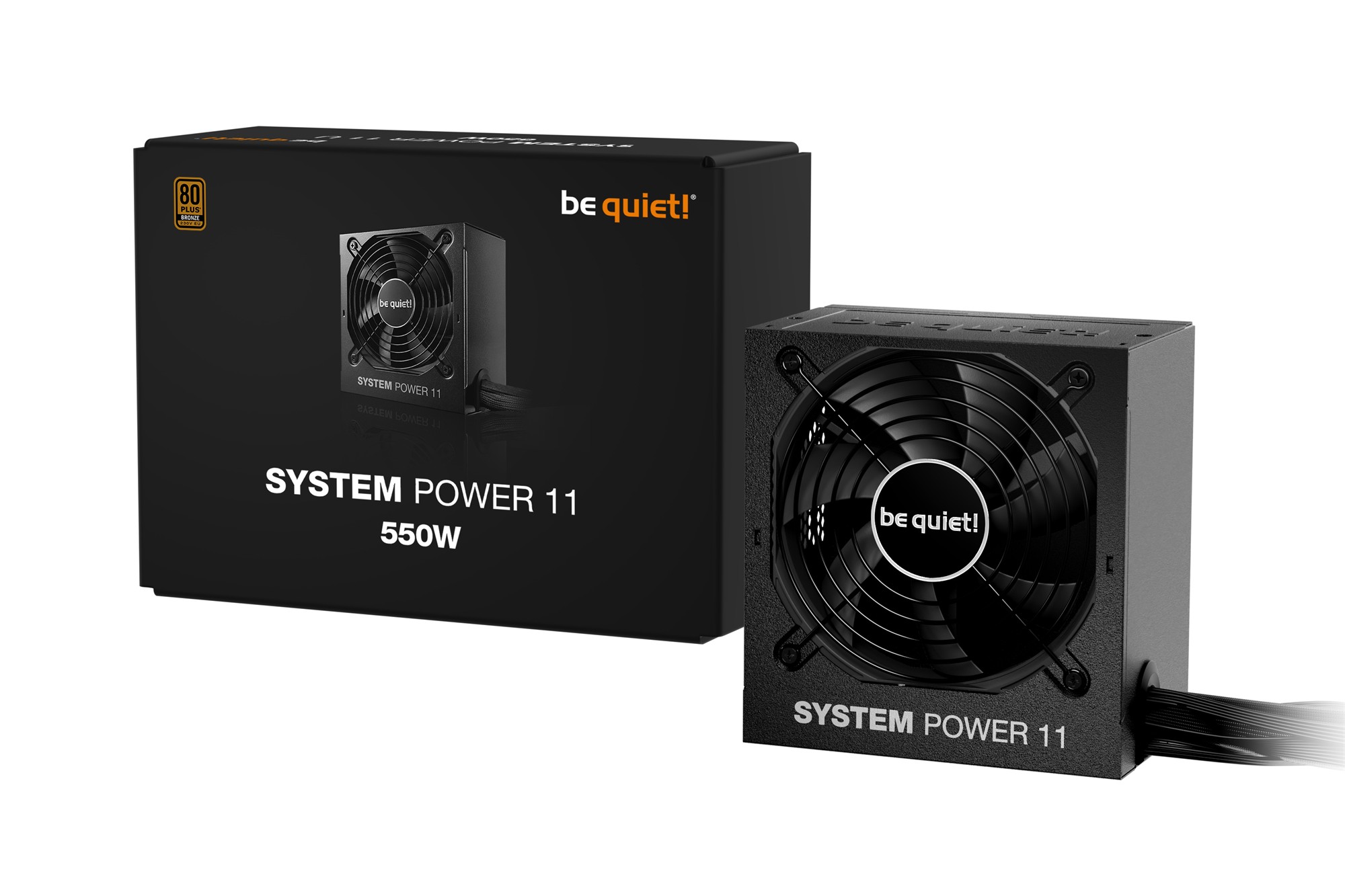 be quiet! System Power 11 550W - ATX3.1 - PCIe5.1 - 80 Plus Bronze