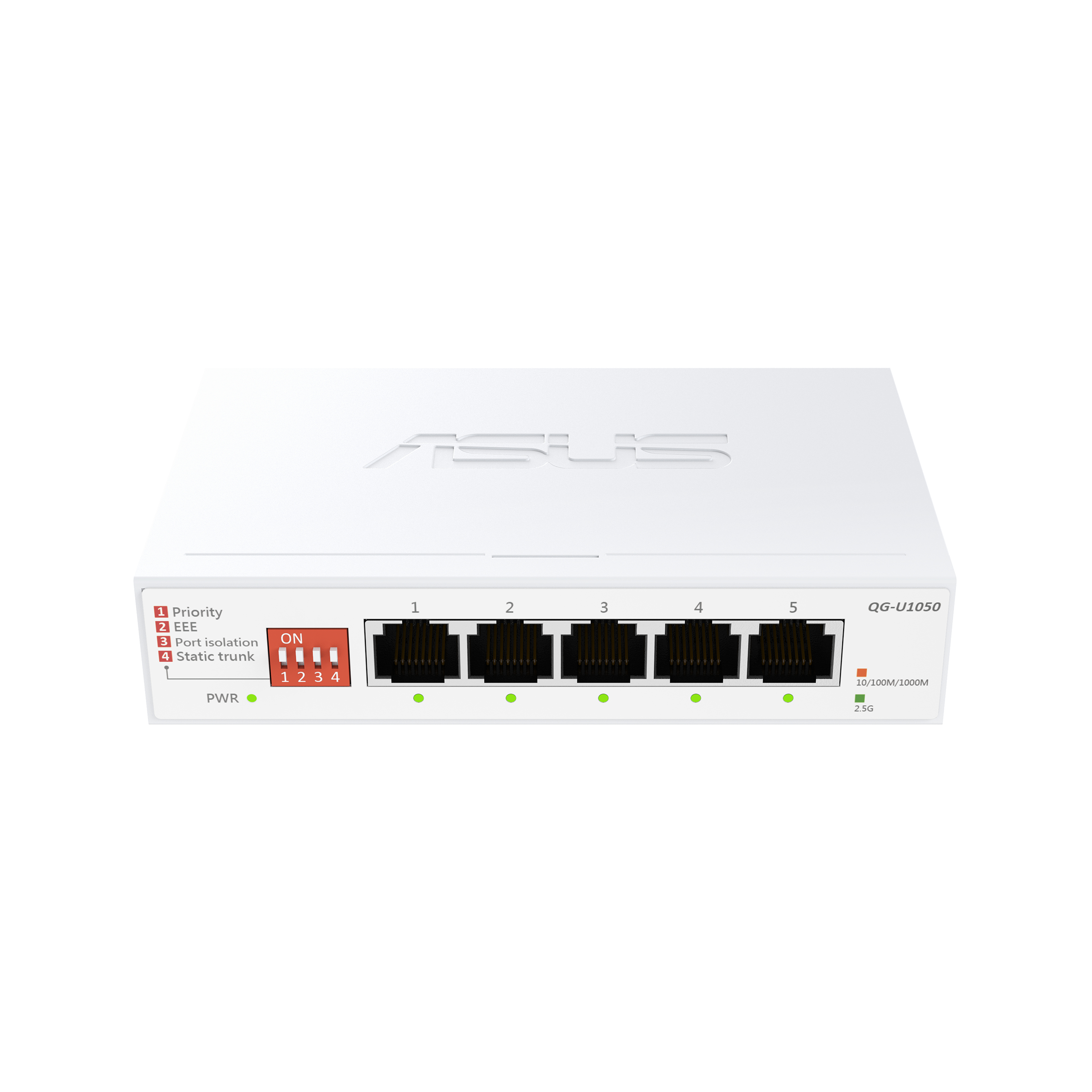 ASUS QG-U1050, 5-Port 2.5G Unmanaged Switch