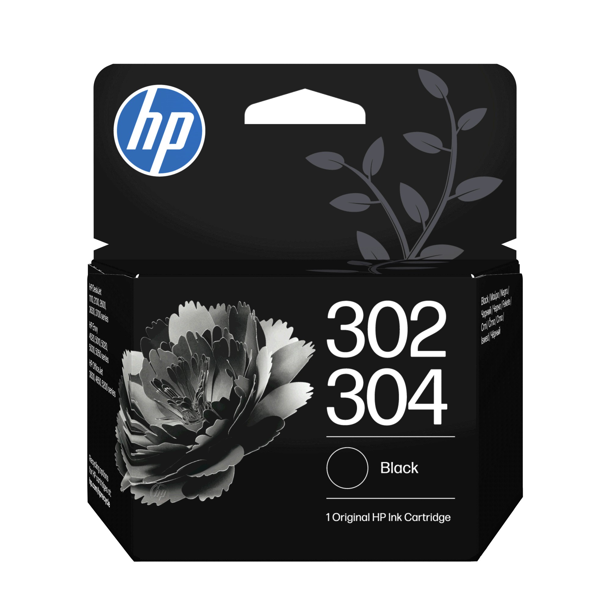 HP Inkt 302/304, Zwart