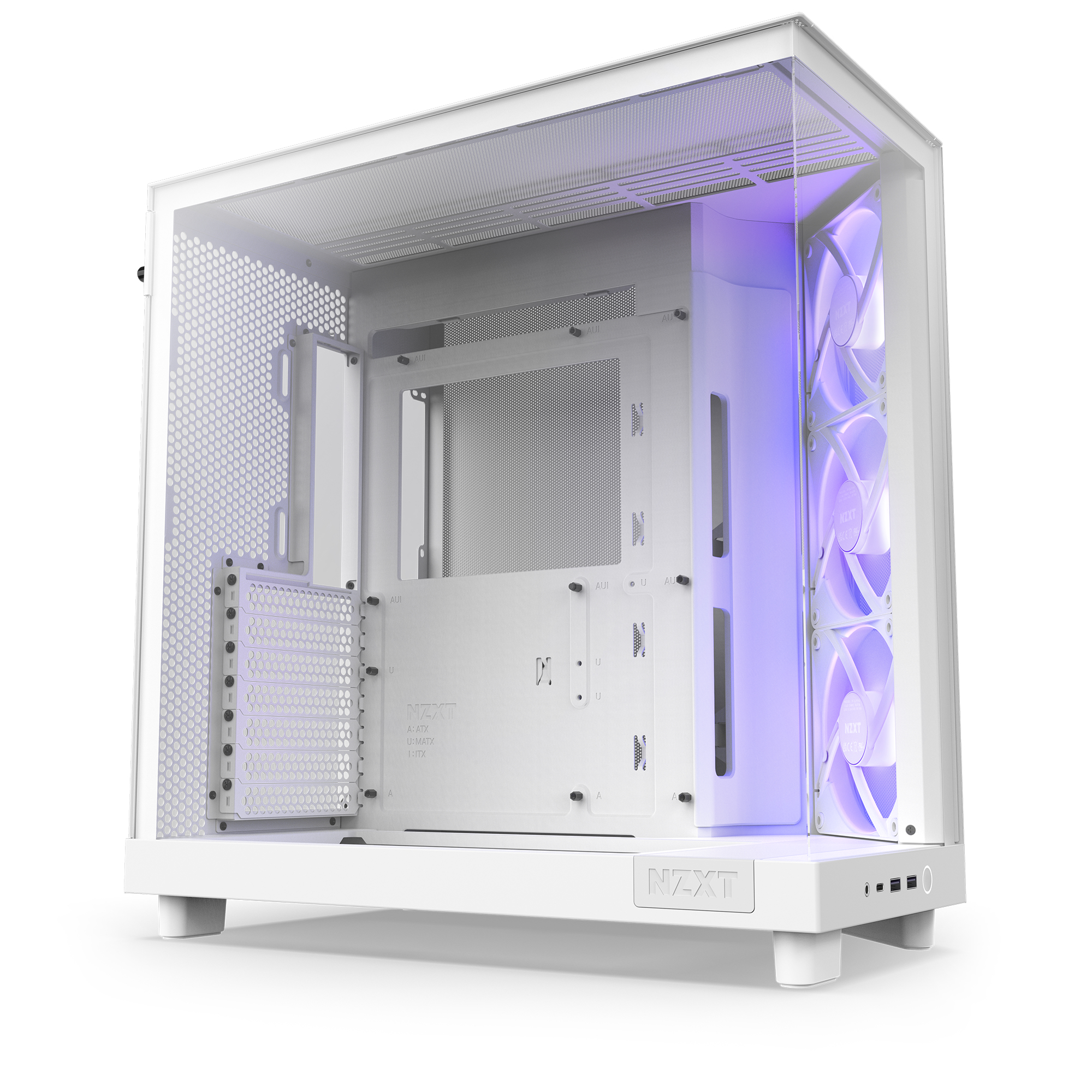 NZXT H6 Flow - RGB - White