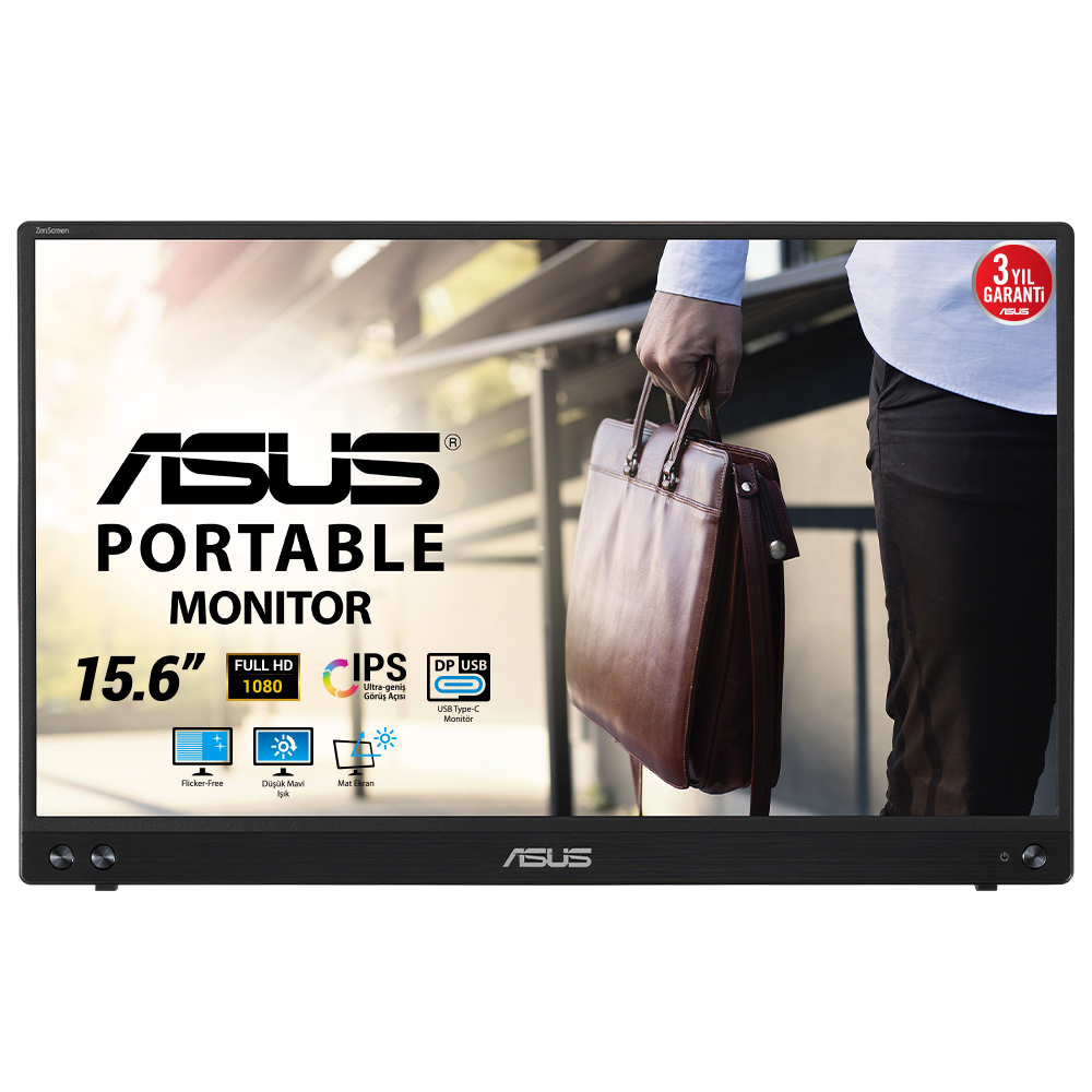 ASUS ZenScreen MB16ACV Portable USB Monitor