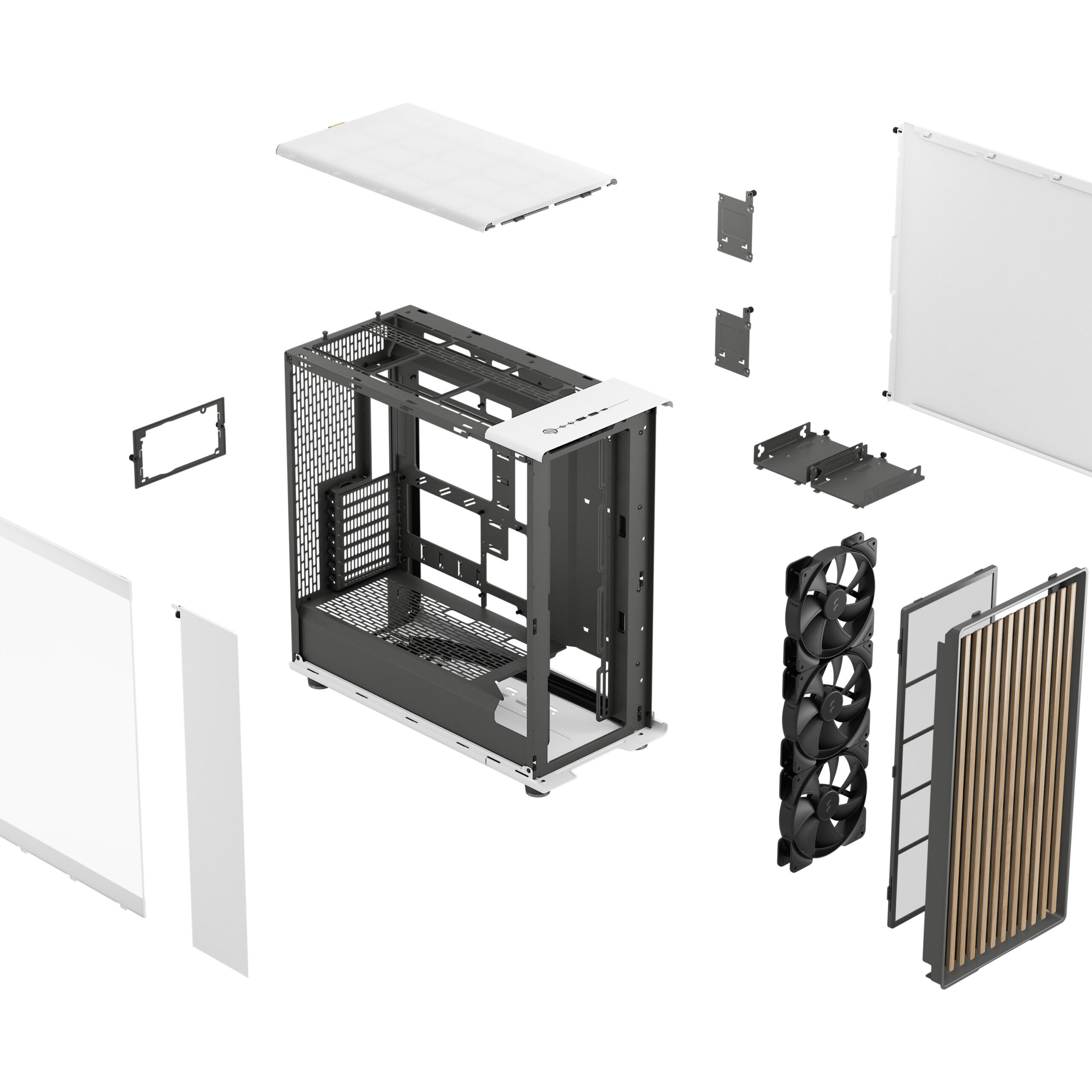 Fractal Design North XL - RC Chalk White